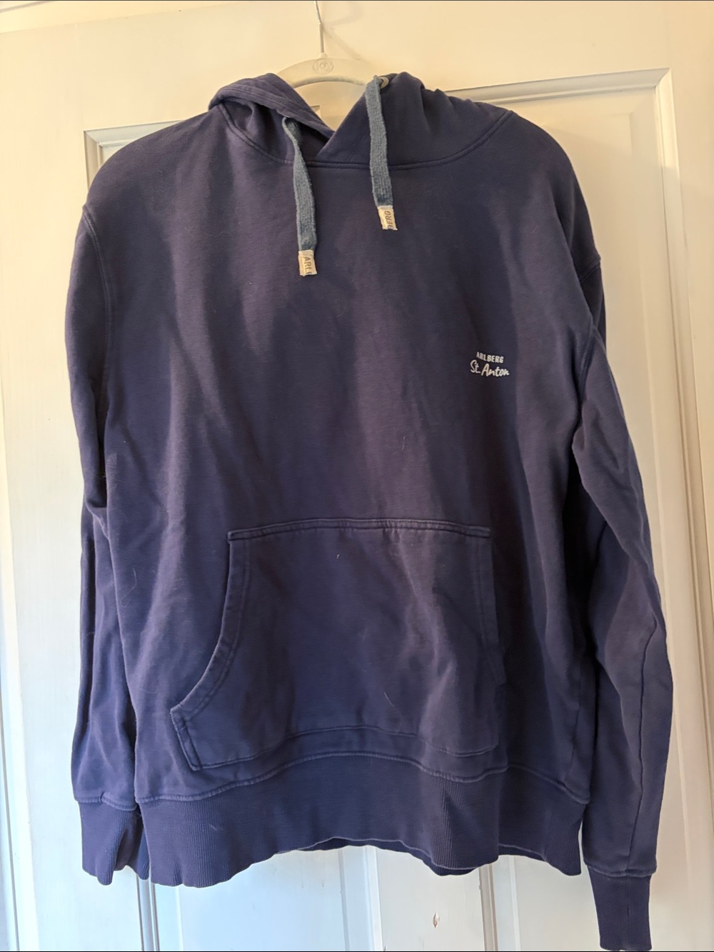 St. Anton Navy Hooded Sweatshirt - from St. Anton Austria